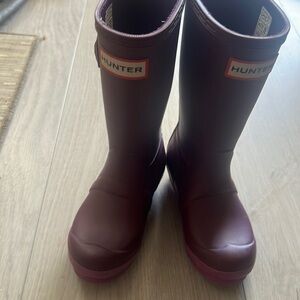 Hunter Rain Boots Kid size 11